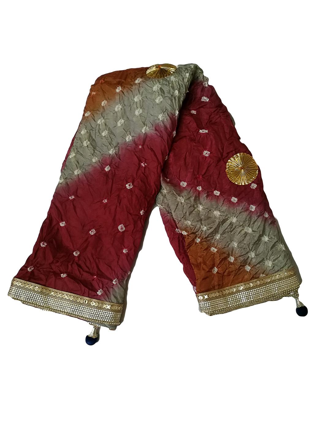 rajasthani traditional hand tie dye bandhej - 17762378 - Zoom Image - 0