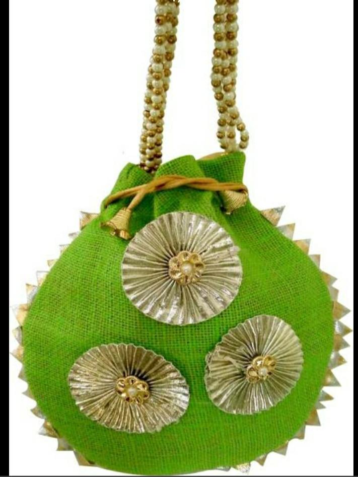 ethnic jute potlis for women  - 17762556 -  Zoom Image - 0