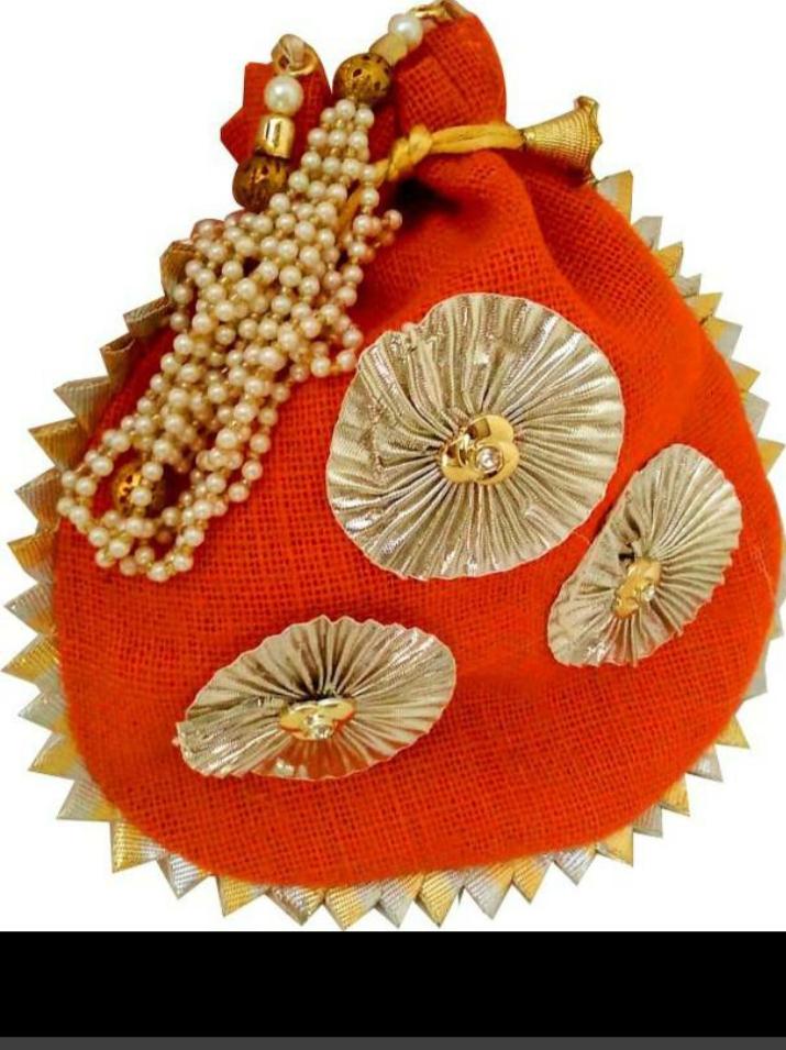 ethnic jute potlis for women  - 17762557 -  Zoom Image - 0