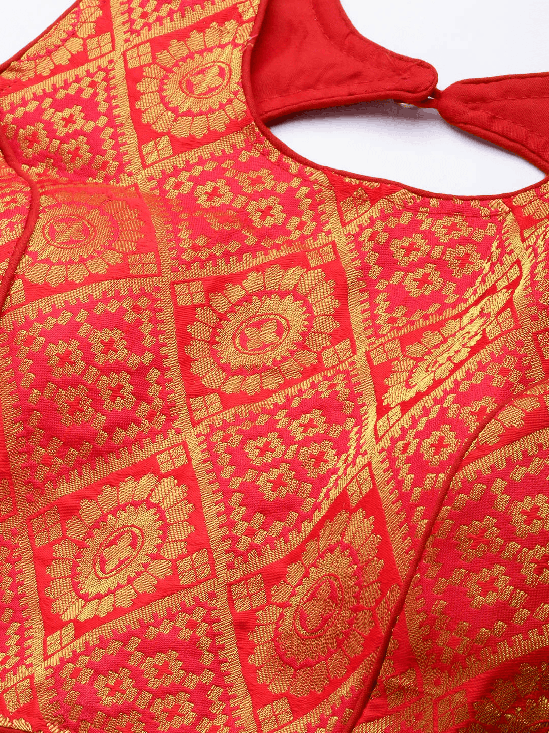 lahengha with padded blouse and zari - 17763111 - Standard Image - 3