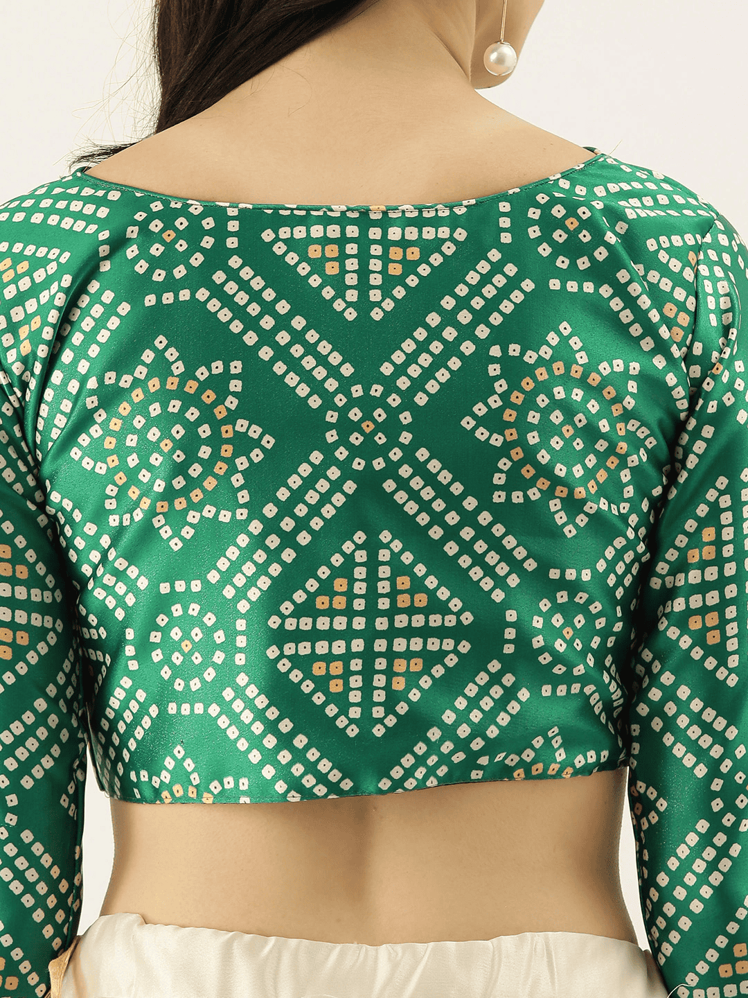digital print lahengha with padded blouse - 17763126 - Standard Image - 5