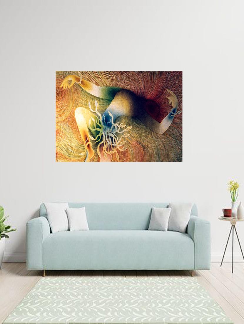 qth lord shiva wall sticker cum poster 30cm x 45cm - 17763543 - Standard Image - 3