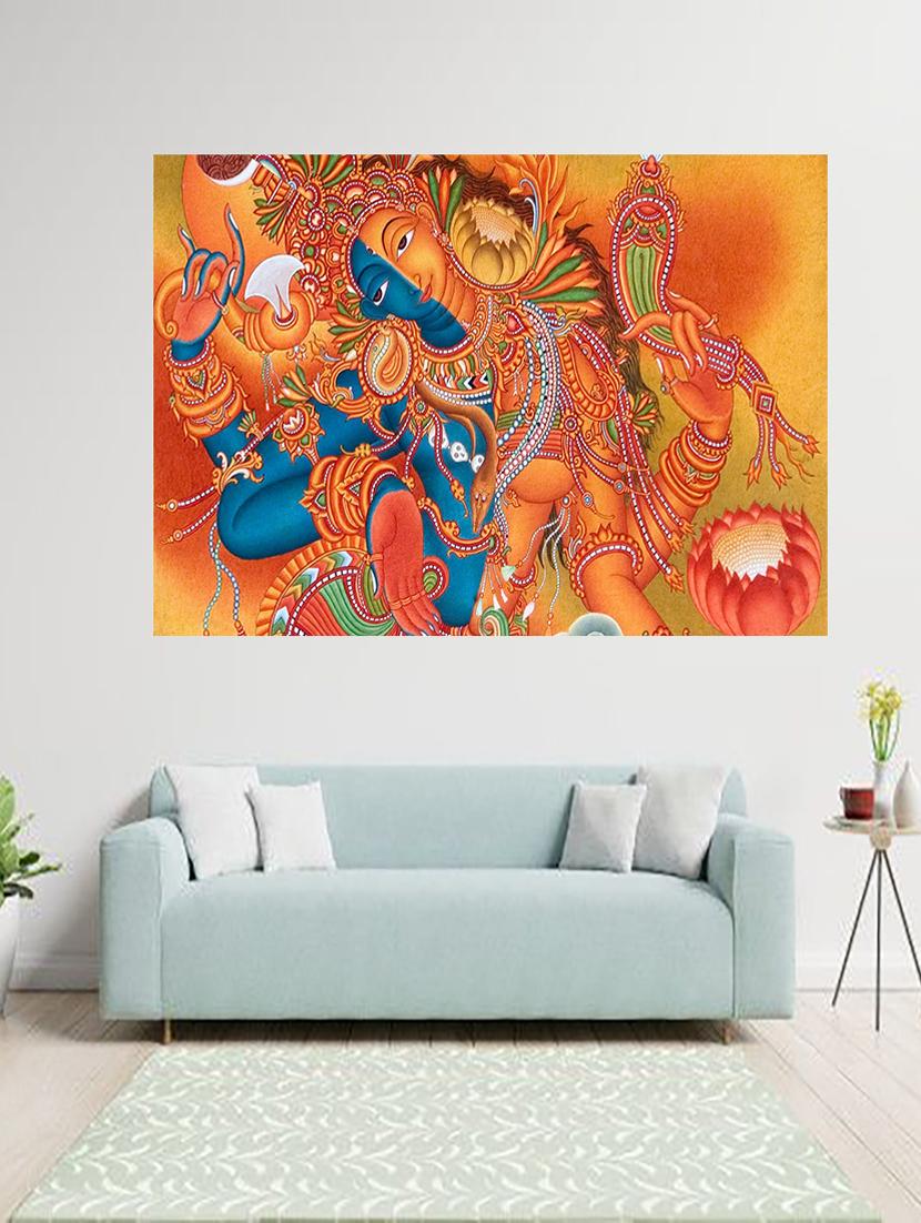 qth lord shiva wall sticker cum poster 30cm x 45cm - 17763544 - Zoom Image - 0