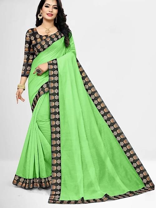 saree fabric: chanderi cotton blouse: separate  - 17765279 -  Standard Image - 0