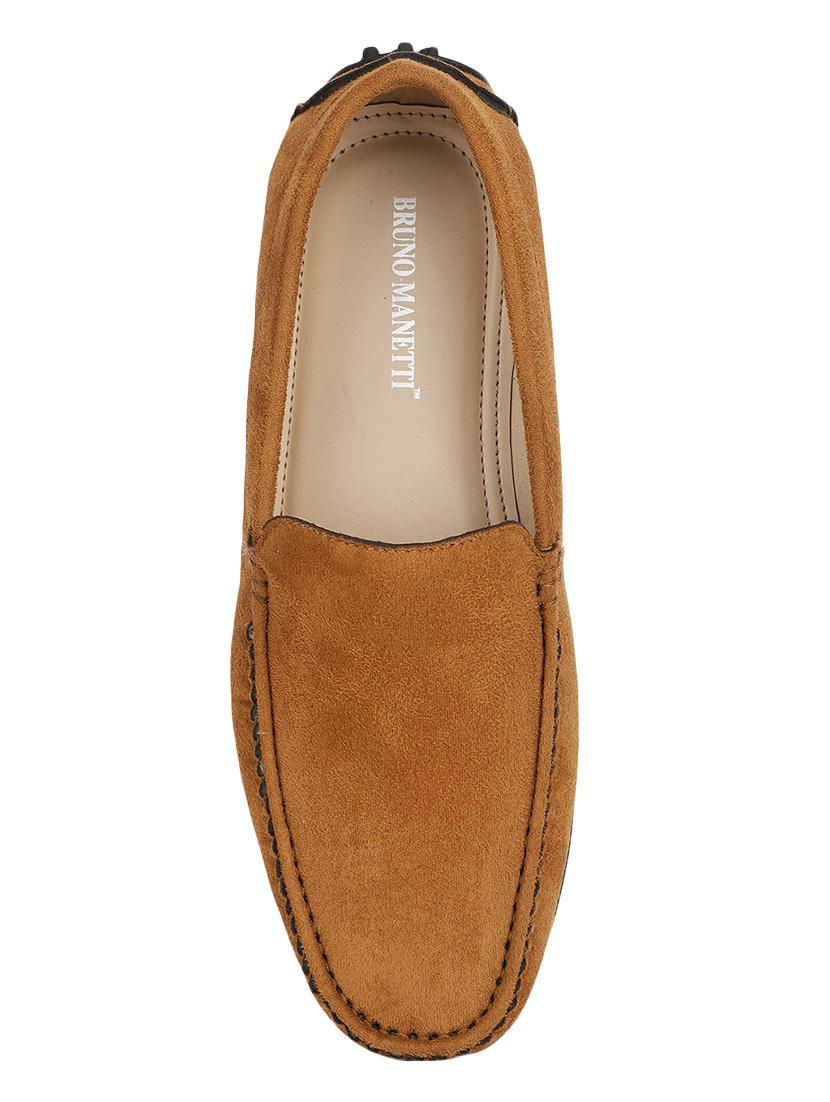 tan suede slip on loafers - 17765742 - Standard Image - 3