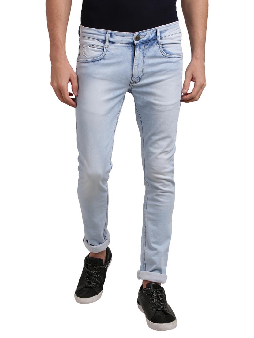 blue light washed denim jeans - 17766106 - Zoom Image - 0