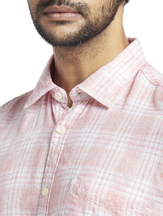 red checkered casual shirt - 17767794 - Standard Image - 5