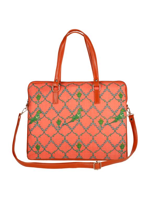 orange polyester laptop bag - 17769219 - Zoom Image - 0