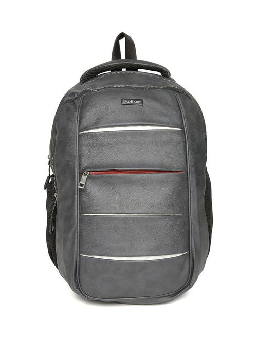 grey  nylon backpack - 17769852 -  Standard Image - 0