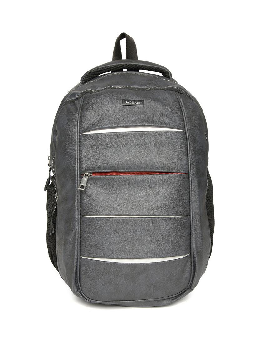 grey  nylon backpack - 17769852 -  Zoom Image - 0