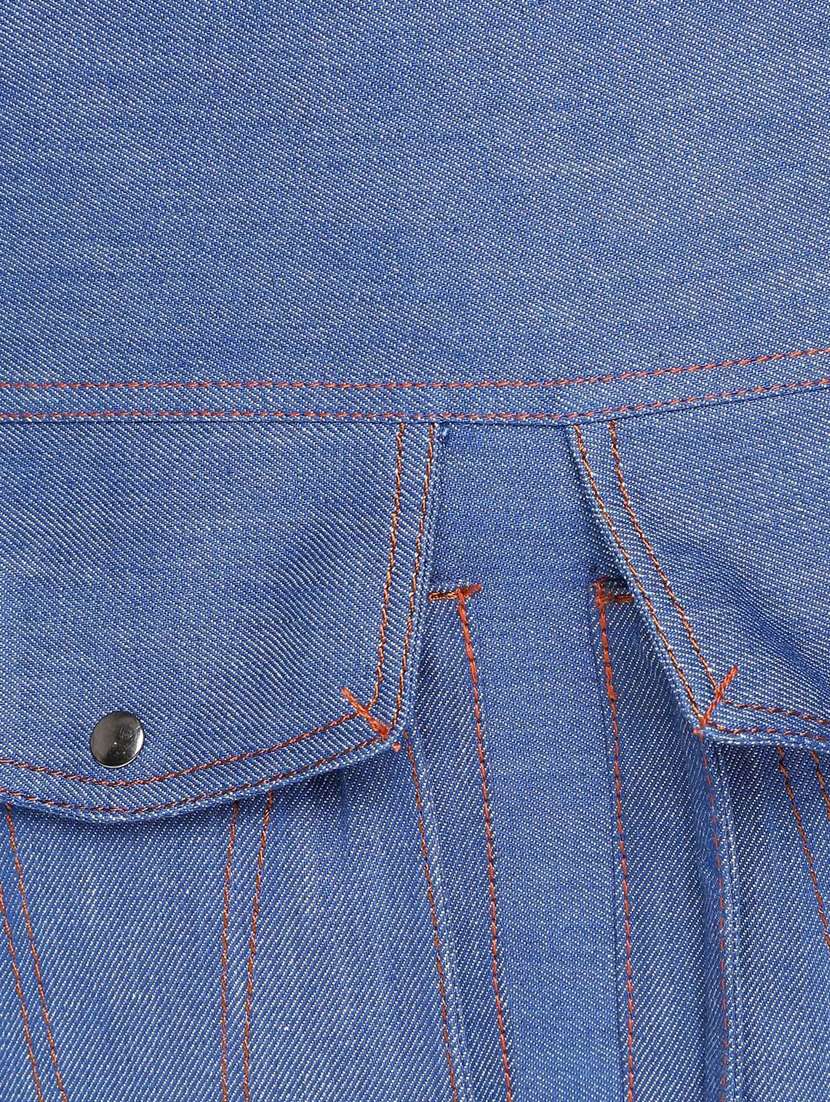 blue  polyester backpack - 17769873 -  Standard Image - 3