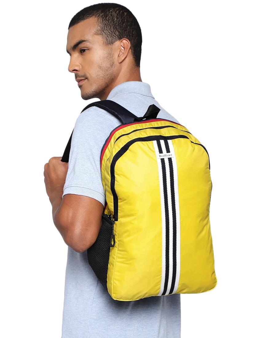 yellow nylon backpack - 17769874 - Standard Image - 5