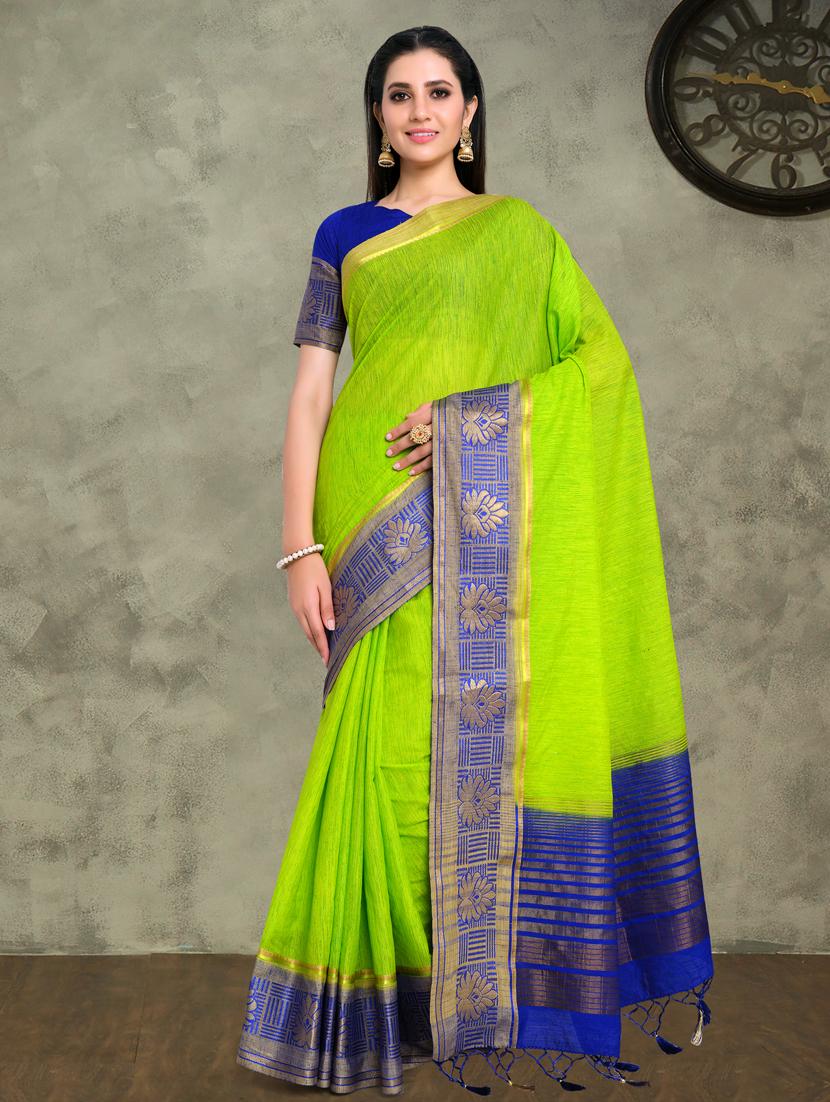 women's banarasi saree with blouse - 17770733 -  Zoom Image - 0