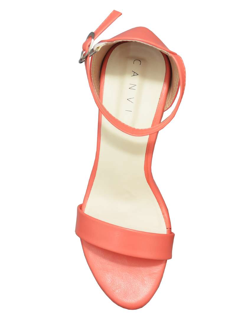 nude faux leather closed back sandals - 17774447 -  Standard Image - 3