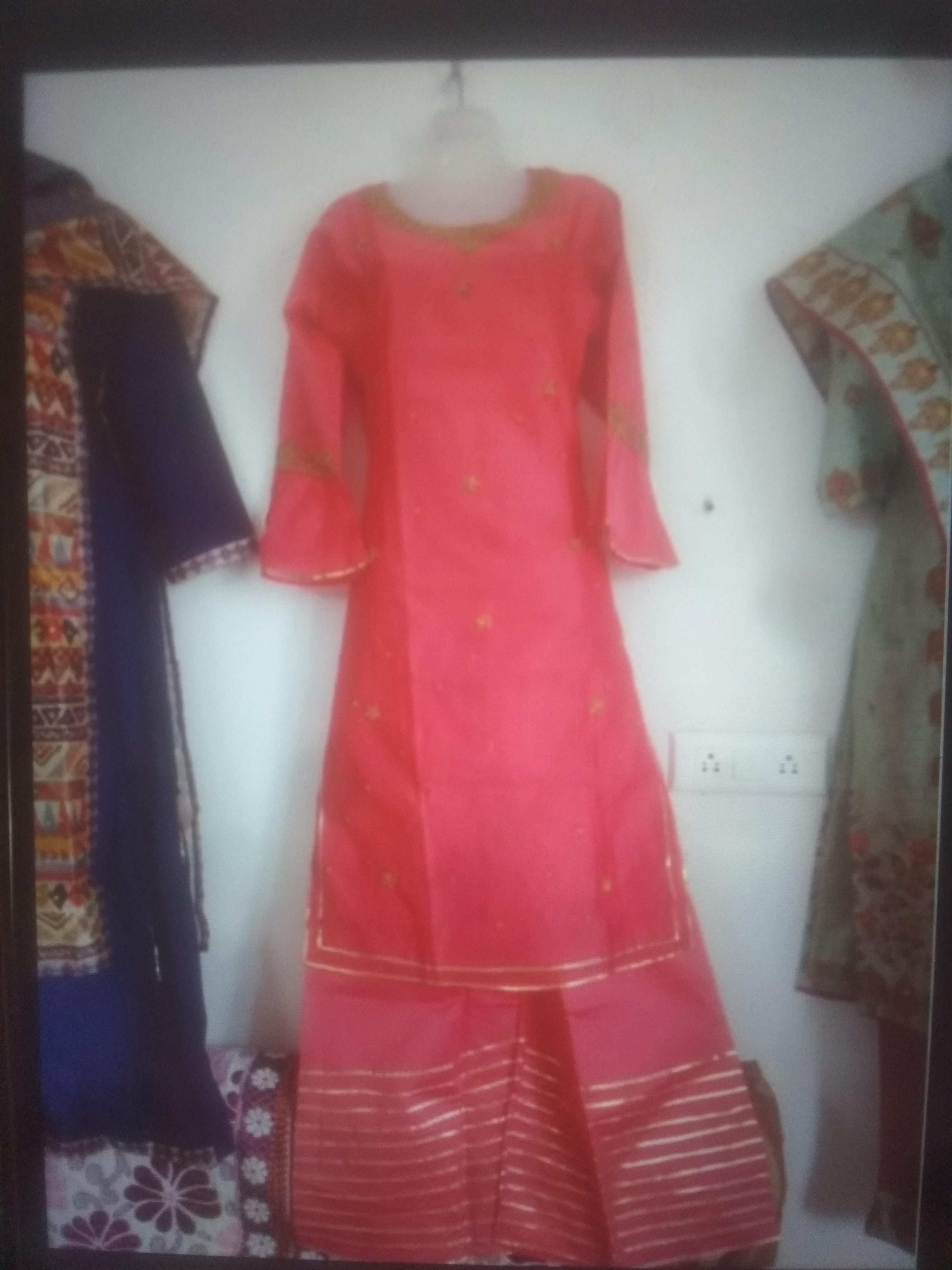 red net kaftan - 17776545 - Zoom Image - 0