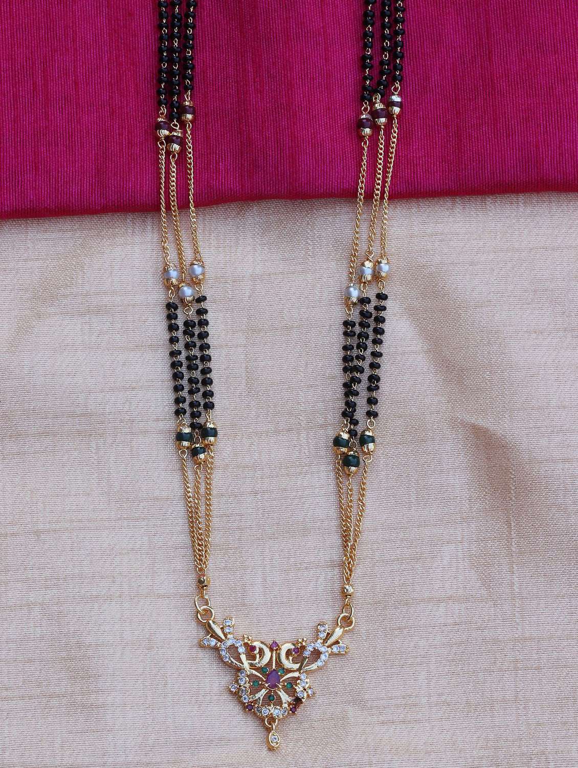 gold metal mangalsutra - 17776849 -  Zoom Image - 0