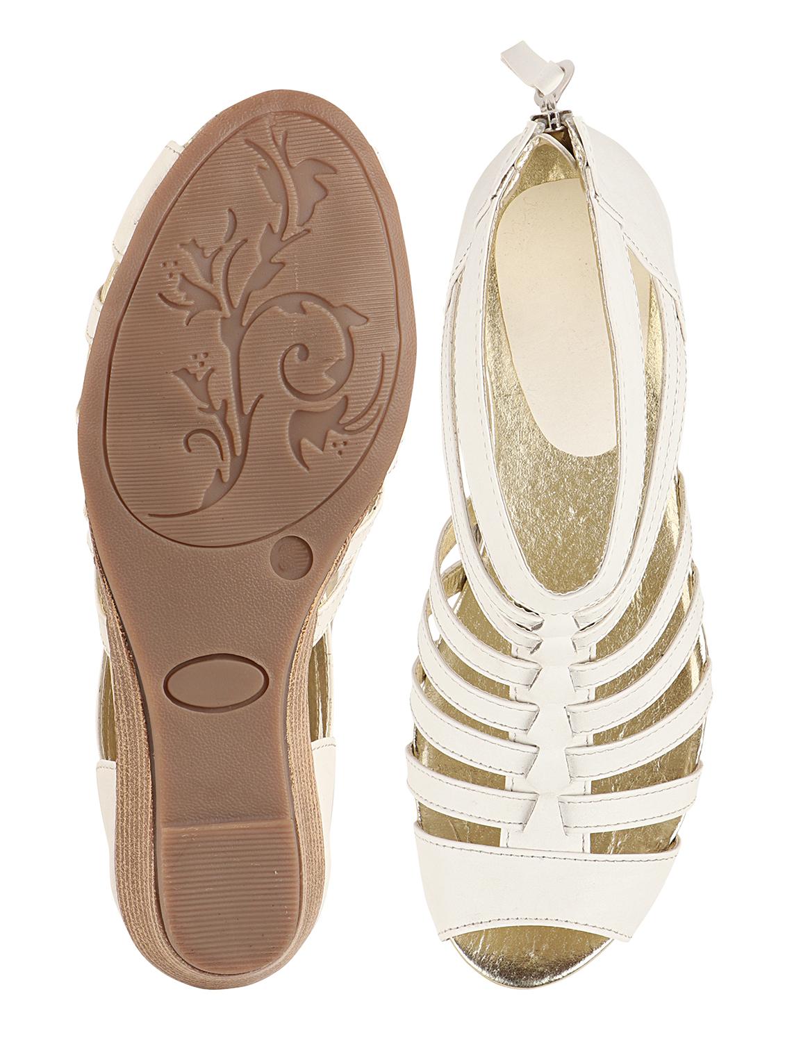 white zipper sandal - 17777248 - Standard Image - 3
