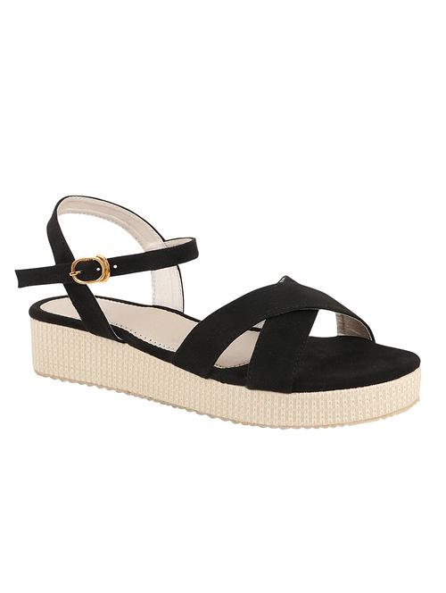 black back strap sandal - 17777251 -  Standard Image - 0