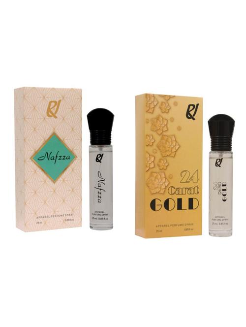 ru nafzza 25ml and 24 carat gold 25ml - 17777462 - Standard Image - 0