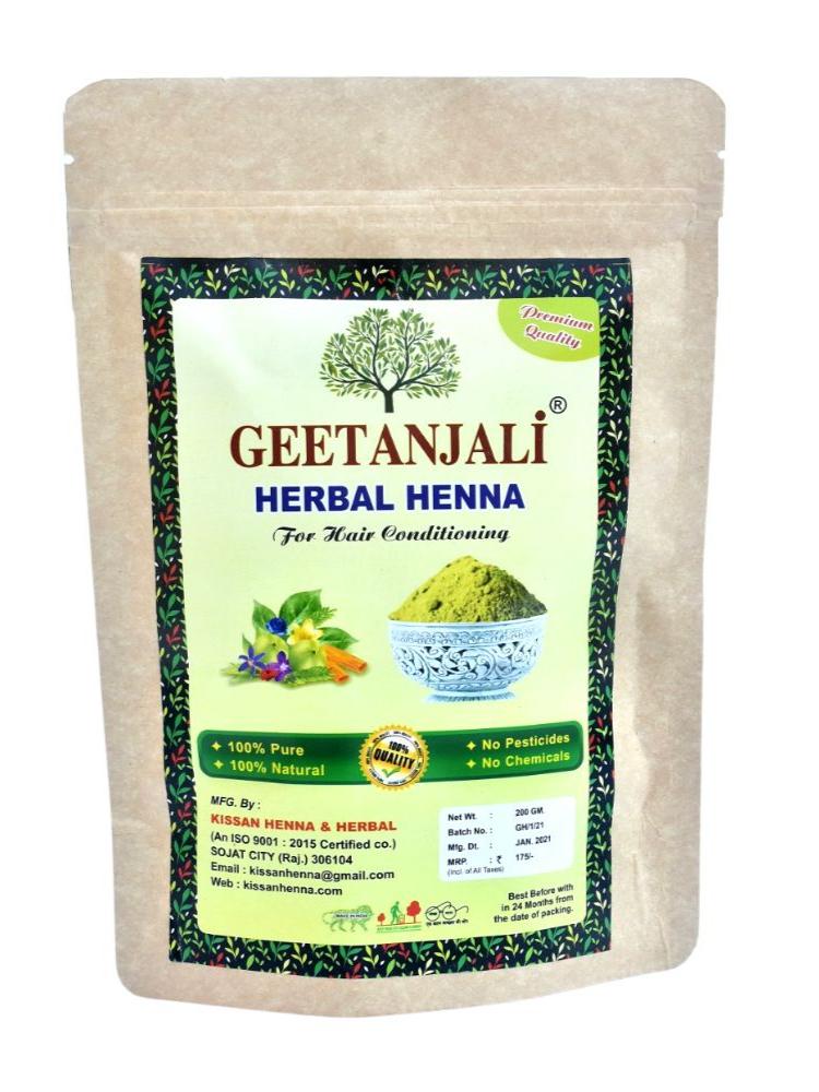 geetanjali herbal henna powder for hair  - 17778005 -  Zoom Image - 0