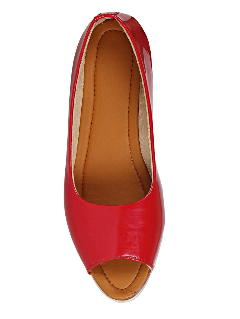 red airmax slip on ballerina - 17778244 - Standard Image - 3