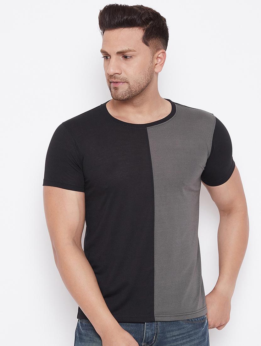 set of 2 multi colored color block t-shirts - 17780031 - Standard Image - 3