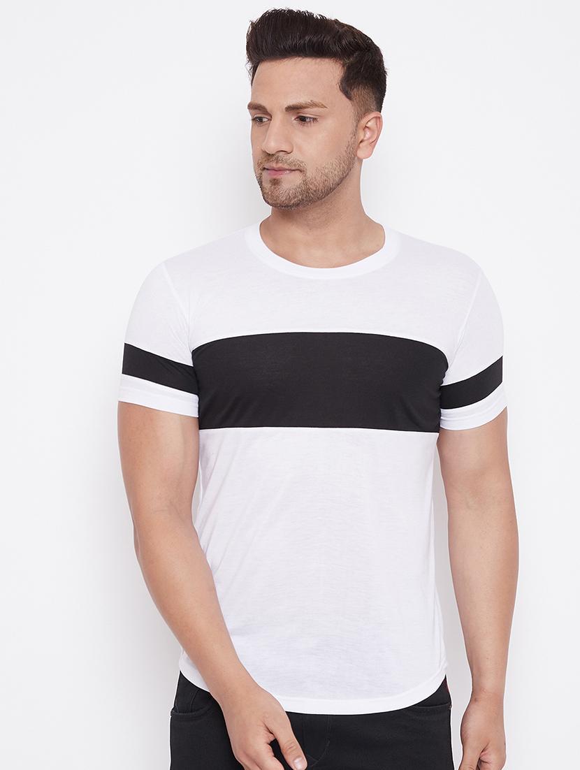 set of 2 multi colored color block t-shirts - 17780038 - Standard Image - 3