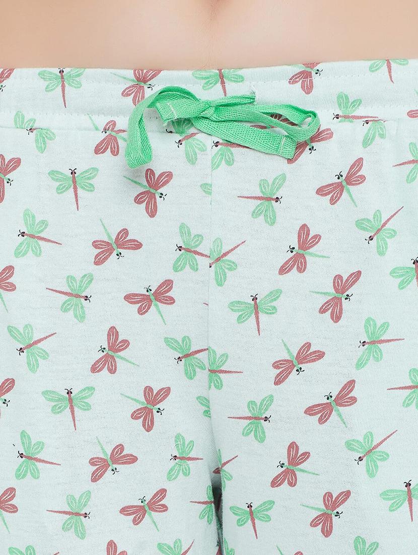 quirky printed nightwear pajama set - 17782275 - Standard Image - 5