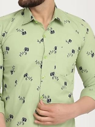 green lace shirt - 17782371 - Zoom Image - 0