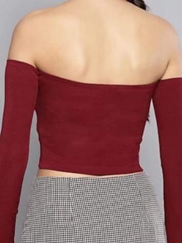 red cotton top - 17783630 - Zoom Image - 0
