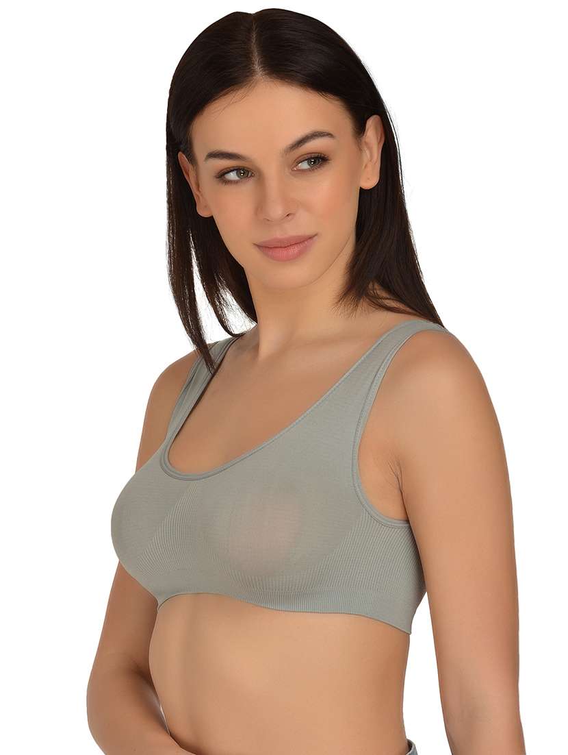set of 2 solid bralette bra - 17784150 -  Standard Image - 5
