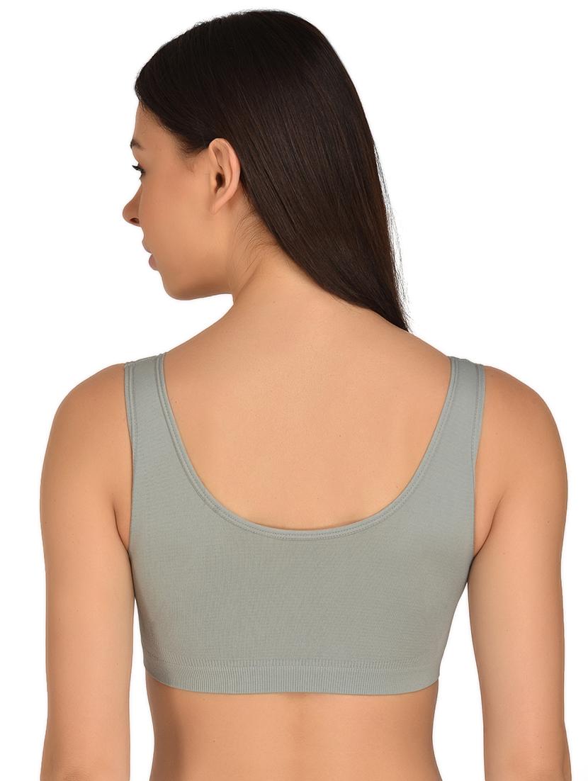 set of 2 solid bralette bra - 17784155 - Standard Image - 3