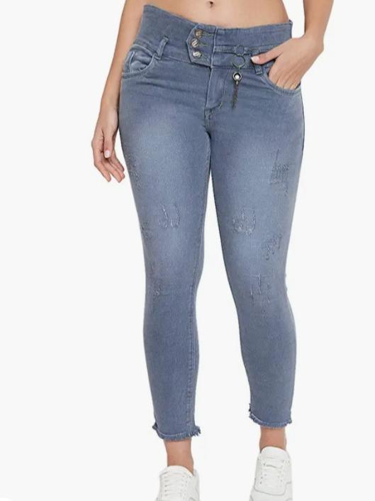 grey denim jeans - 17784345 - Zoom Image - 0