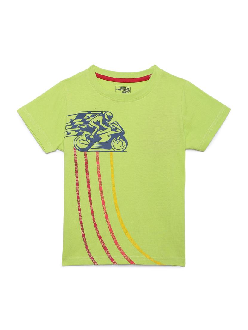 round neck graphic t-shirt - 17785665 - Zoom Image - 0