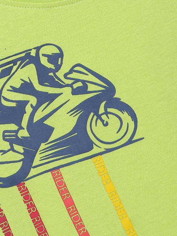 round neck graphic t-shirt - 17785665 - Standard Image - 5