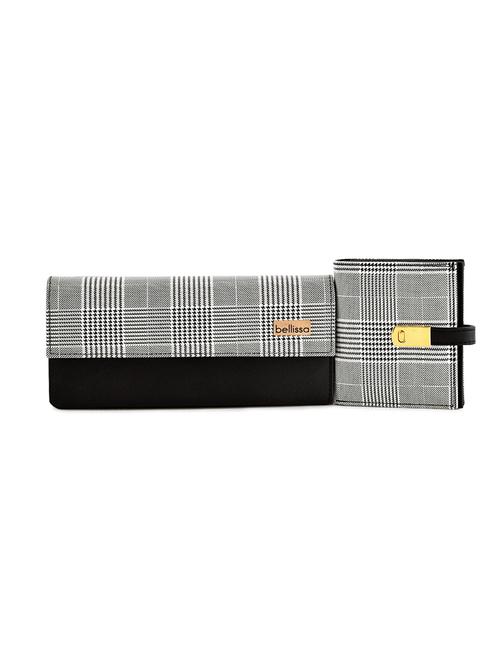 black leatherette pu regular wallet - 17790427 - Standard Image - 0