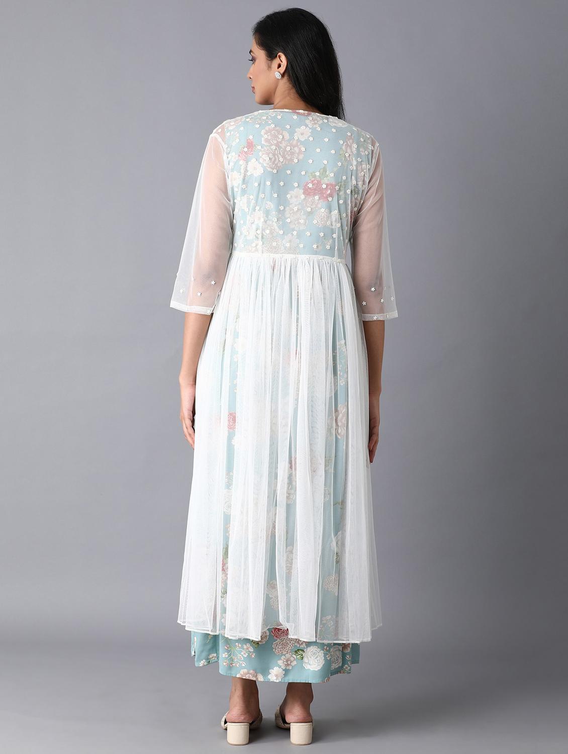 embroidered regular shrug - 17791038 - Standard Image - 3