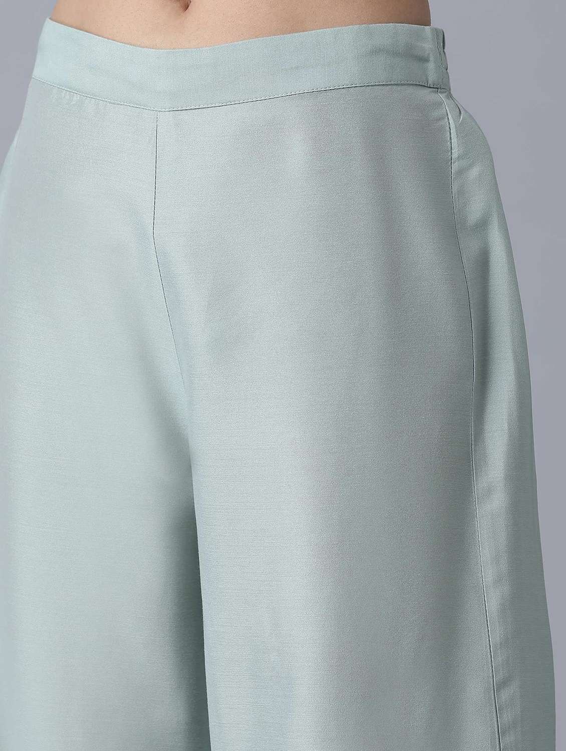 purish blue kurta palazzo set - 17791426 -  Standard Image - 5