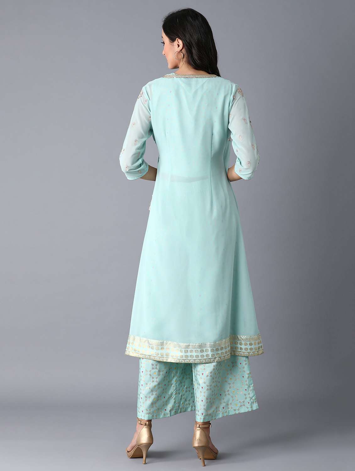 pastel a-line pants set - 17791447 -  Standard Image - 3