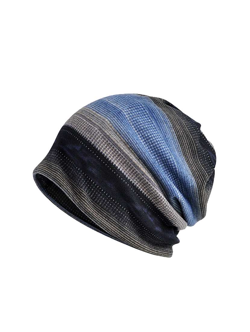 multi colored cotton polyester blend beanies caps