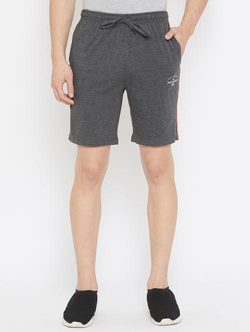 grey side striped shorts - 17792149 -  Standard Image - 0