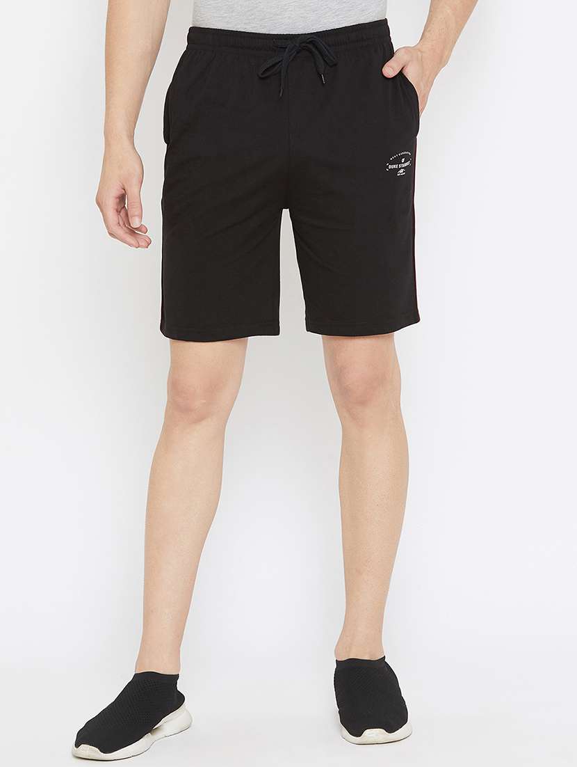 black side striped shorts - 17792150 -  Zoom Image - 0