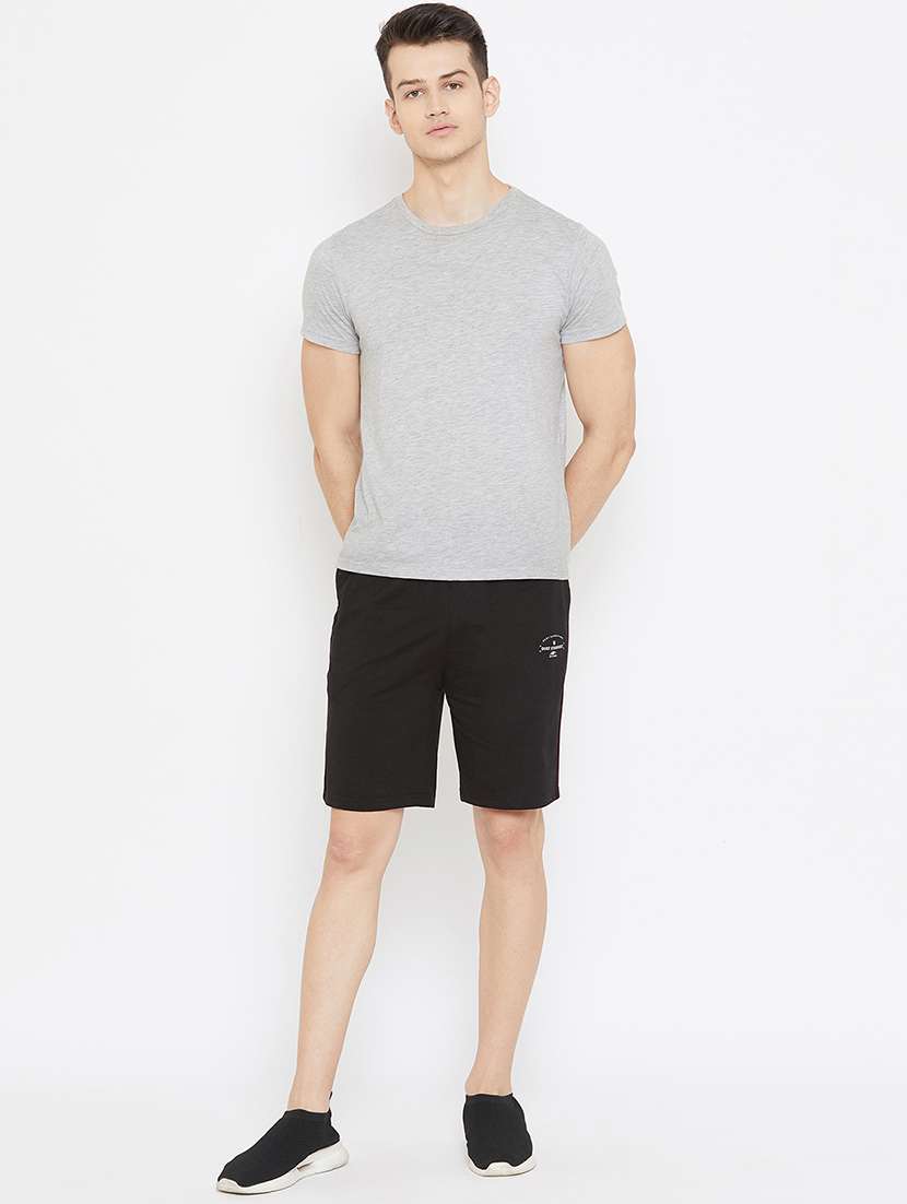 black side striped shorts - 17792150 - Standard Image - 3