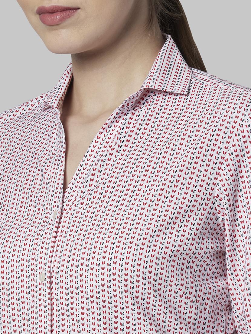 white printed shirt - 17793097 - Standard Image - 5