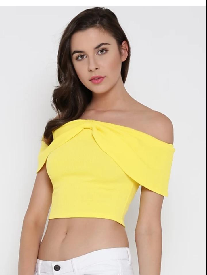yellow linen top - 17794970 - Zoom Image - 0