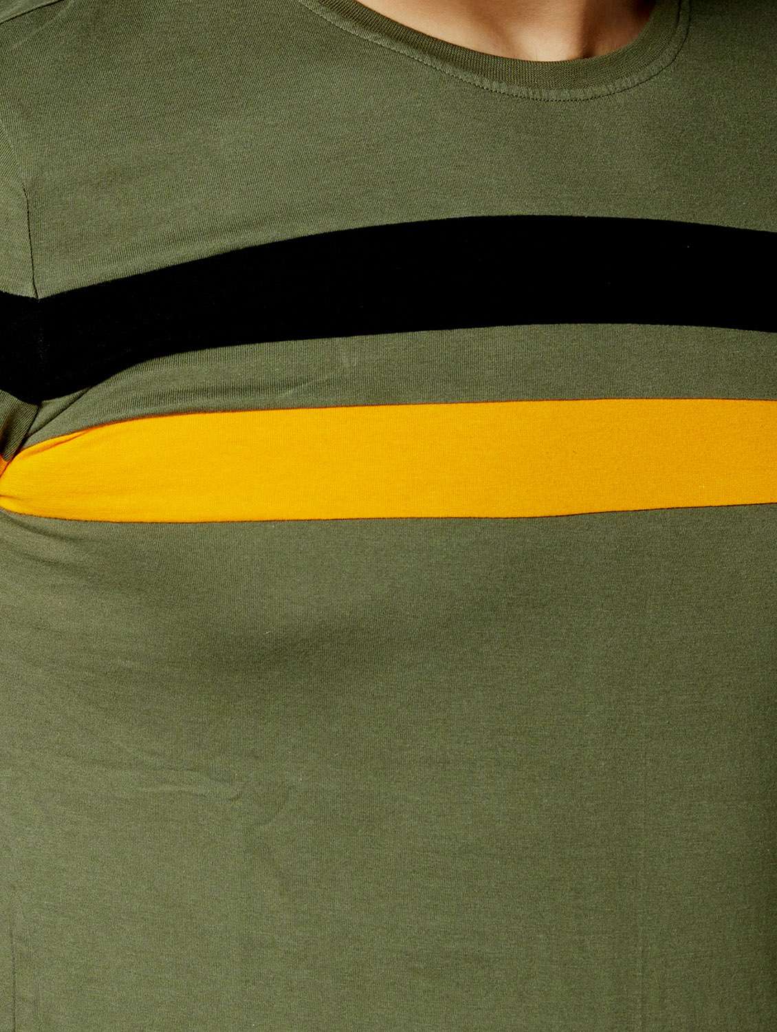 multi colored color block t-shirt - 17795423 -  Standard Image - 3