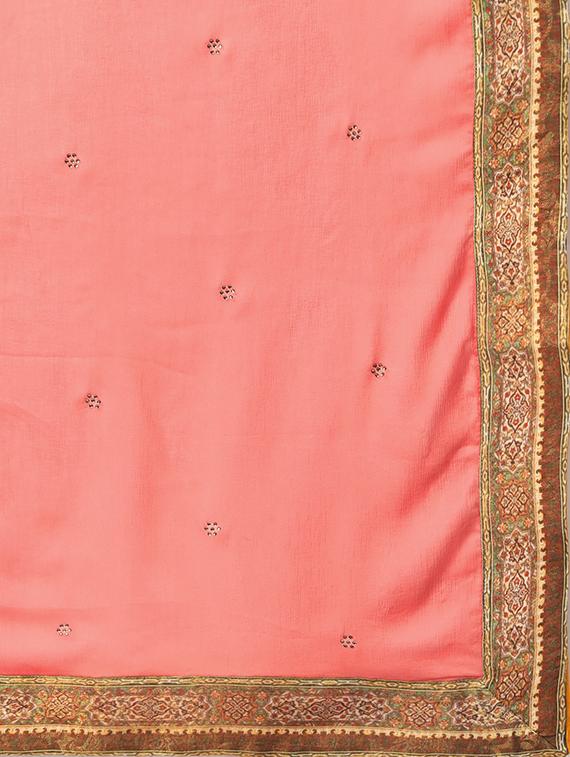 yellow art silk flared lehenga - 17795748 - Standard Image - 5