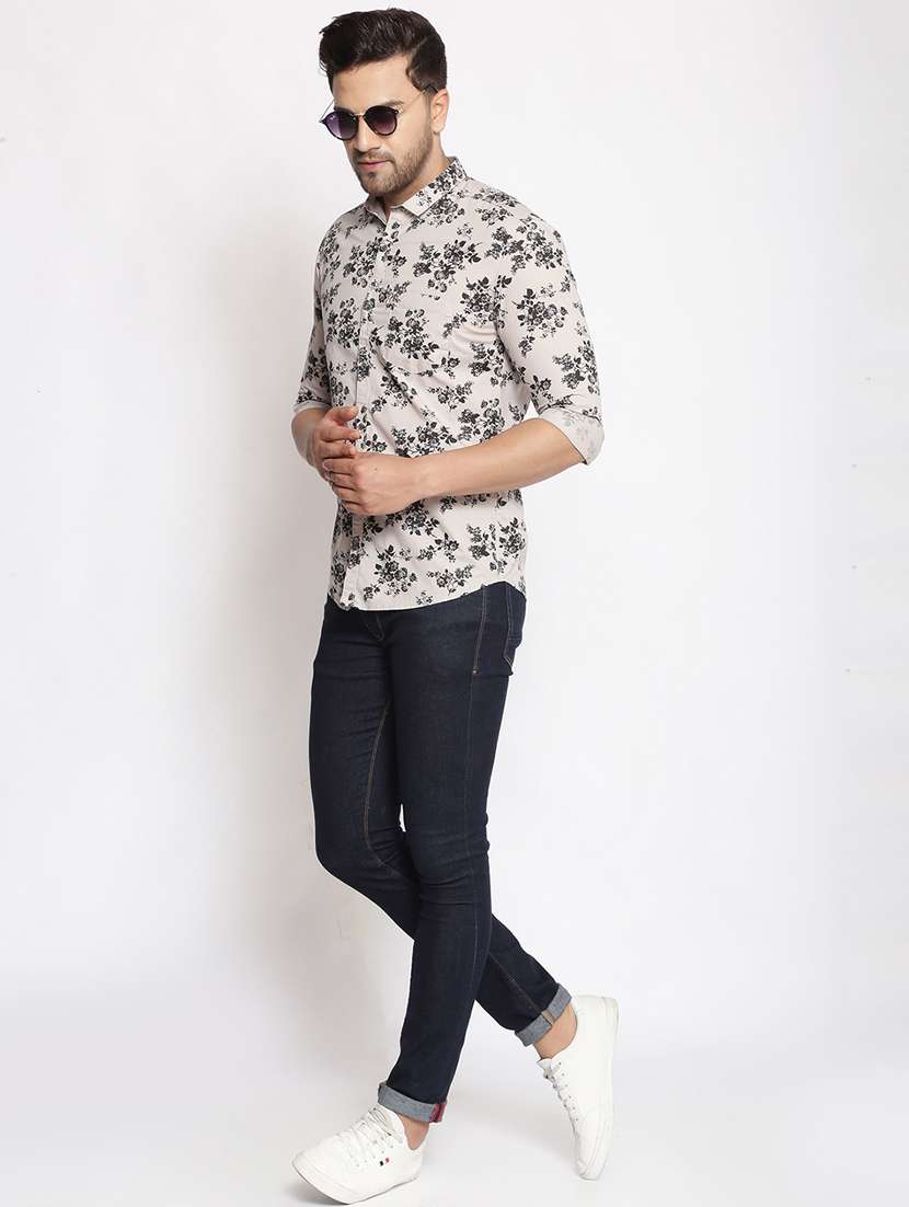 mens florals casual shirt - 17795902 -  Standard Image - 3