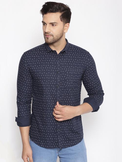 mens geometric casual shirt - 17795949 -  Standard Image - 0
