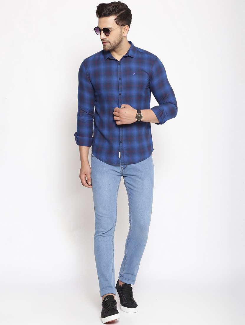 mens checks casual shirt - 17795959 -  Standard Image - 3
